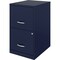 Lorell File Cabinet,  F/F,  2-Drawer,  Steel,  14-1/4"x18"x24-1/2",  NY LLR14341NY